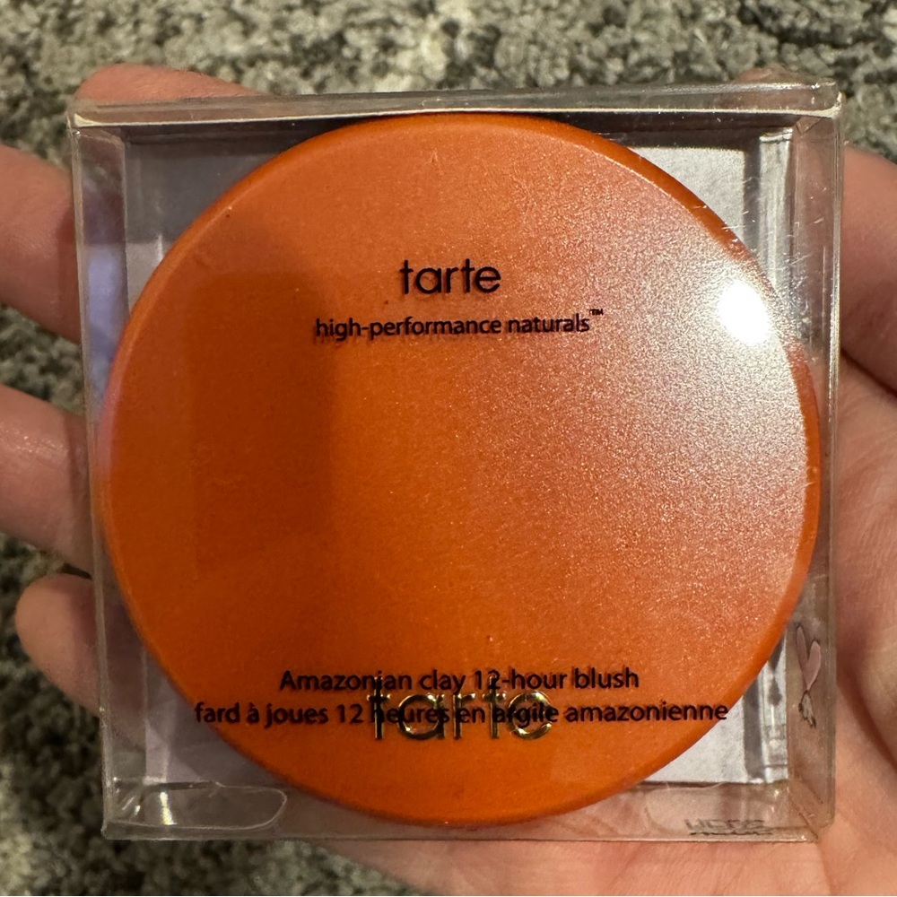 BNIB Tarte Amazonian Clay 12-Hour Blush shade Achiote, limited edition shade
